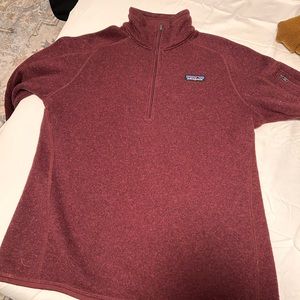 Women’s Patagonia quarter zip, size L! Used in good condition